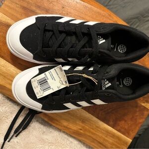 Adidas Black and White Sneakers